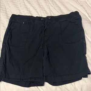 Women's Black Casual Shorts